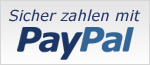 Sicher zahlen mit Paypal