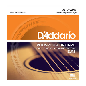 D'Addario EJ15 Phosphor Bronze, 10-47